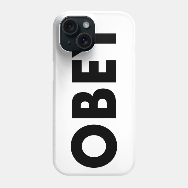 OBEY - They Live (1988) - John Carpenter Phone Case by Hounds_of_Tindalos