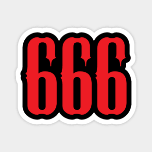 666 Magnet