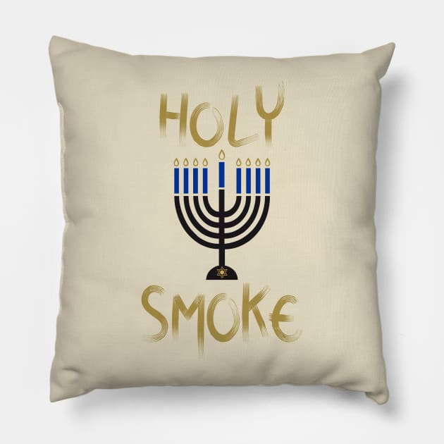 Holy Smoke Pillow by PeppermintClover