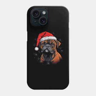 Boxer Christmas Phone Case