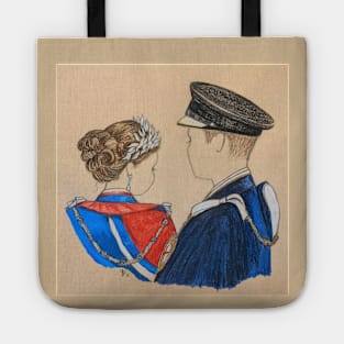 Prince & Princess of Wales at the Coronation Tote