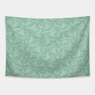 Fluffy and Creamy Pastel Colored Soft Served Ice Cream Surface Pattern Tapestry