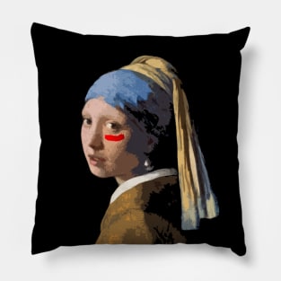 Ragazza col turbante Pillow