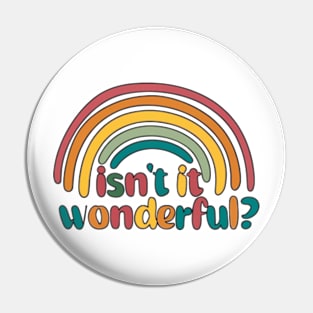 Isn't it wonderful? Pin