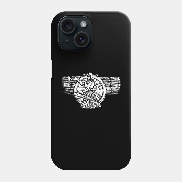 Ashur, Assur, modern Qalʿat Sharqāṭ, ancient religious capital and god of Assyria, located on the west bank of the Tigris River in northern Iraq Phone Case by Stoiceveryday