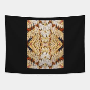 Golden leaves pattern Tapestry