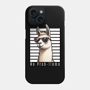 No Prob-llama Cool LLama Phone Case