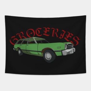 Groceries - Gangster Station Wagon Tapestry