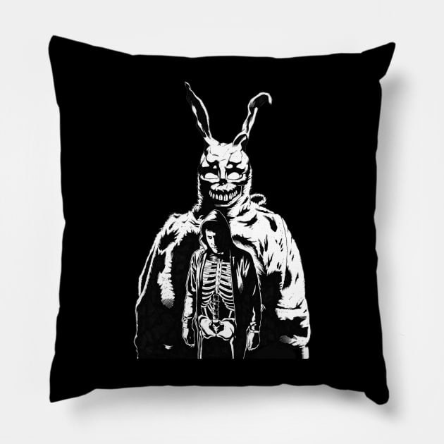 Donnie Darko Pillow by pizowell