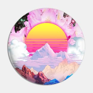 Flower Sunrise Pin