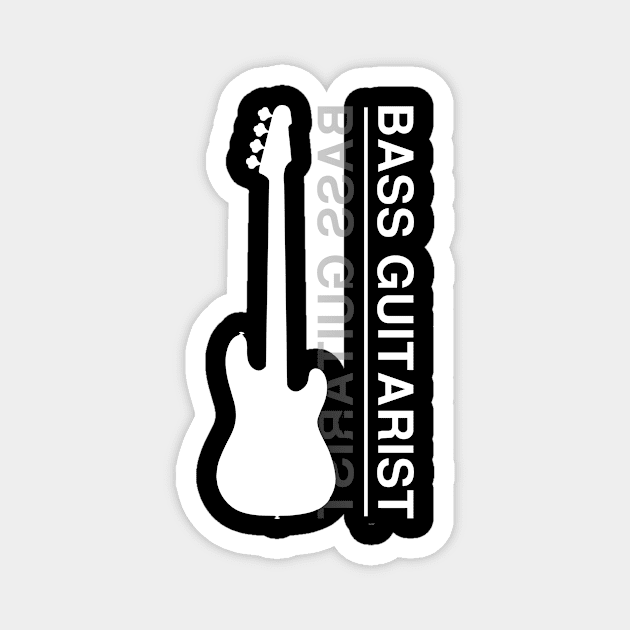 Guitar Player Guitaist Bass Music Festival Magnet by shirtontour