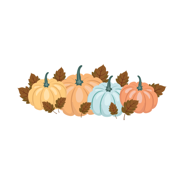 Fall Pumpkins by SWON Design