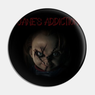 JANE'S ADDICTION BAND Pin