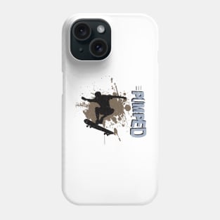 Skateboarding Get Pumped Phone Case