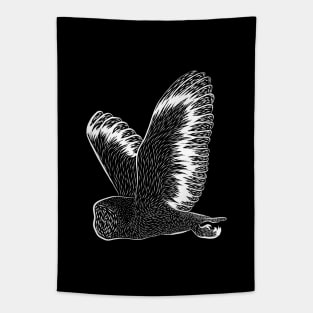 White Owl Tapestry