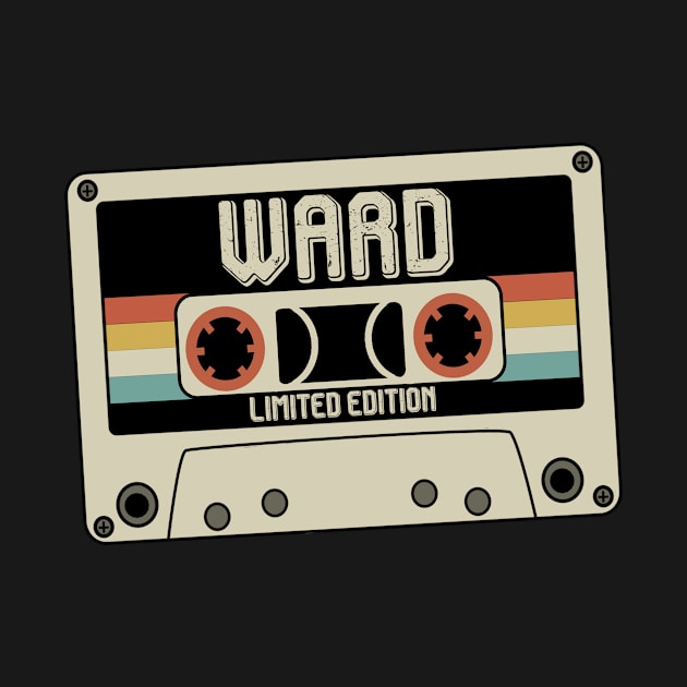 Ward Name - Limited Edition - Vintage Style by Debbie Art