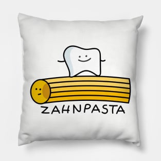 Funny tooth and pasta Pillow