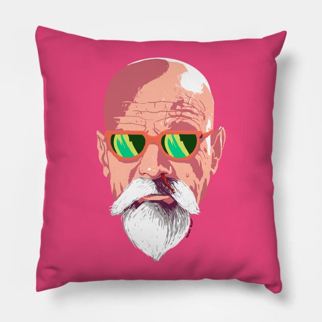 Walter Roshi Pillow by MatheussBerant