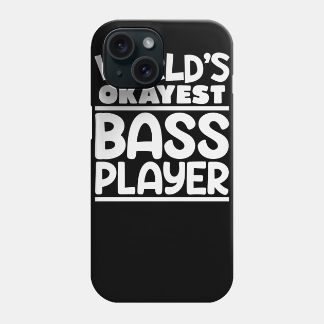 bass player Phone Case by Polli