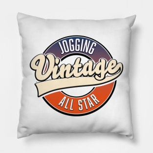 Jogging Vintage all star logo Pillow