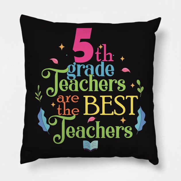 5th grade teachers Pillow by Didier97