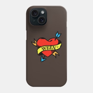 WEEN Heart Tattoo Phone Case