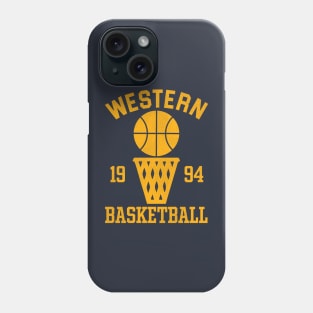 Blue Chips Western Basketball Training Top Phone Case