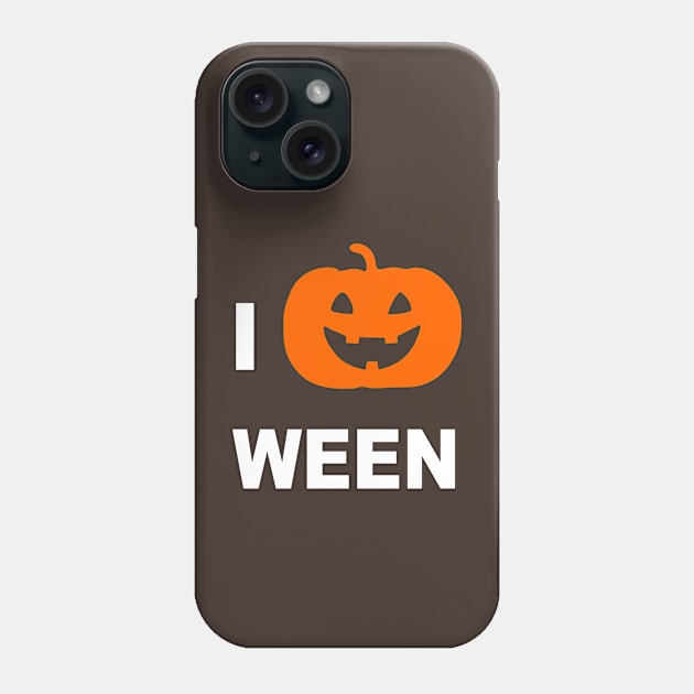 I Pumpkin Halloween Phone Case by Vault Emporium