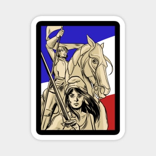 Joan of Arc and Marianne Magnet