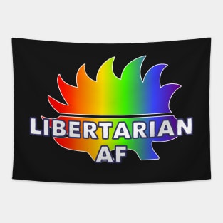 Libertarian AF Distressed Gay Pride LGBT Vote 2020 President Tapestry