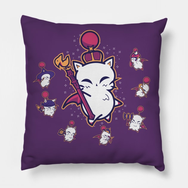 Moogle King Pillow by nay__b