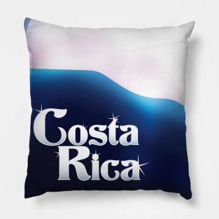 Cost Rica Tavel poster Pillow