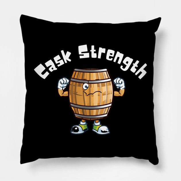 Cask Strength Pillow by MaltyShirts