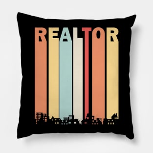 Retro Realtor Pillow