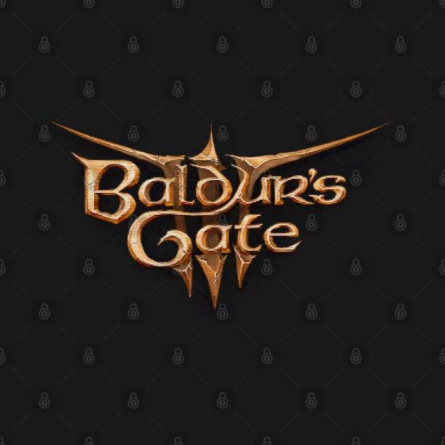 Baldur's gate 3 Fan Art - Mosaic by Buff Geeks Art