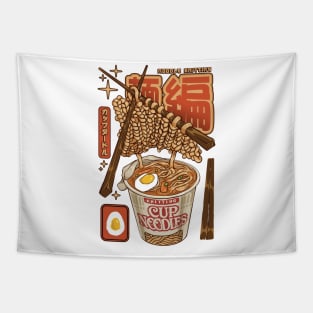 Ramen Knitting Wave Tapestry