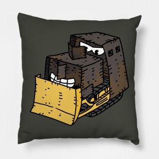 cute killdozer Pillow