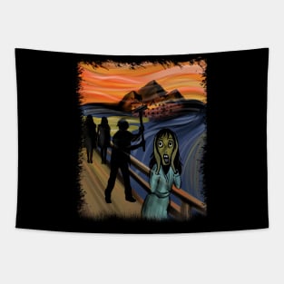 Shining Scream Tapestry