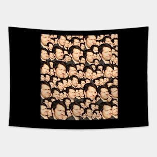 Misha's Face Tapestry