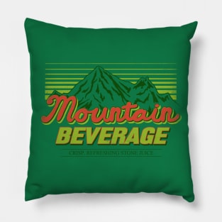 Mountain Beverage Pillow