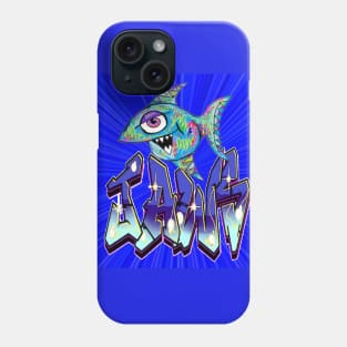 Jaws Shark Cartoon Graffiti Phone Case