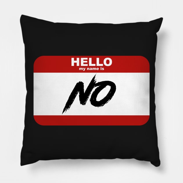 Hello my name is NO Pillow by C_wilder