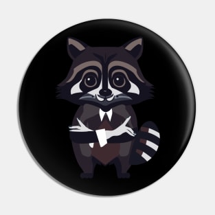 Raccoonsday Pin