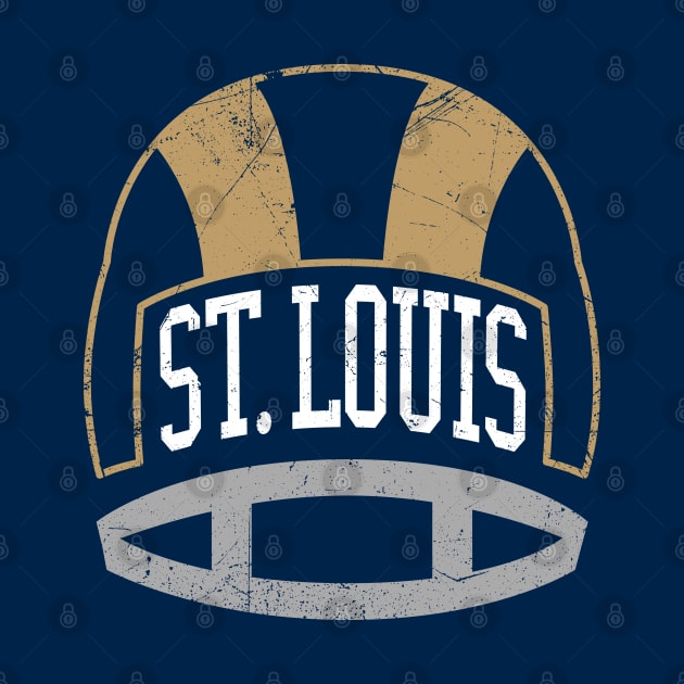 St Louis Retro Helmet - Navy by KFig21