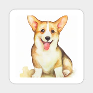 cute corgi puppy 5 Magnet