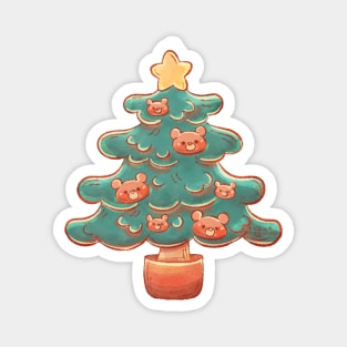 Arbol de Navidad de Ositos Magnet