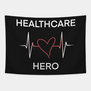 Heartbeat of a Healthcare Hero Tapestry