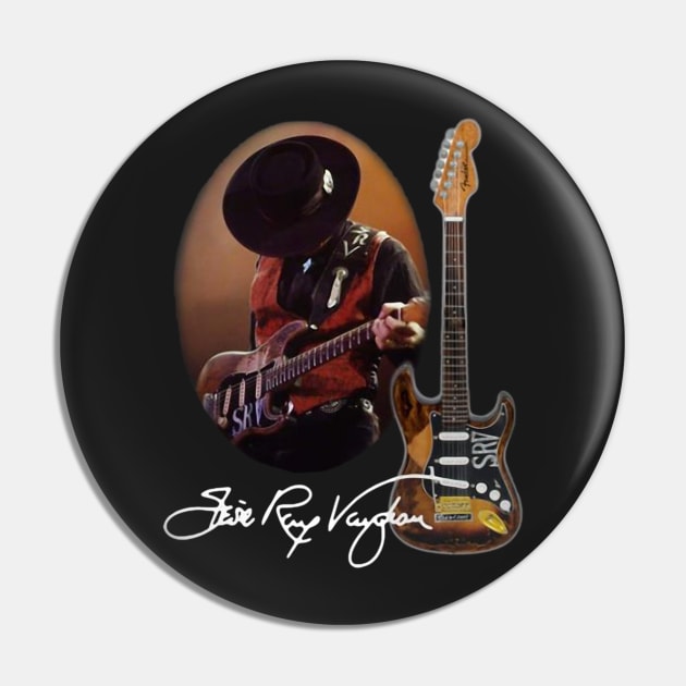 Stevie Ray Vaughan Pin by xnewsomefiles