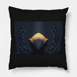 Black Bird Mask Pillow