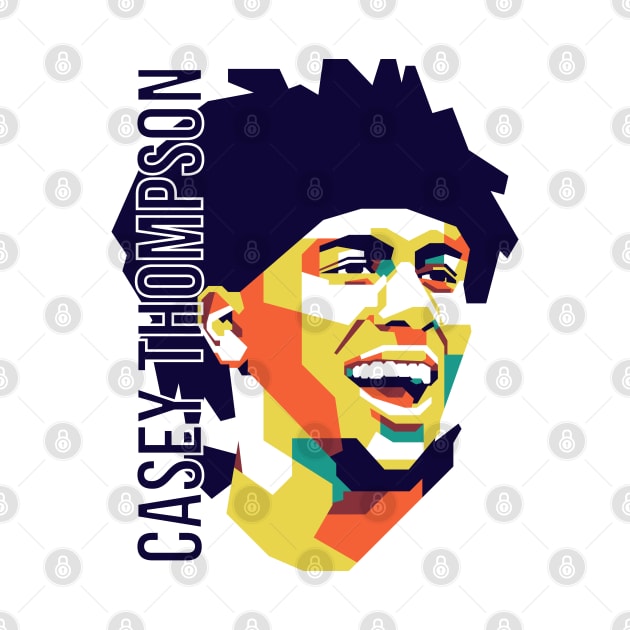 Casey Thompson On WPAP Art by pentaShop